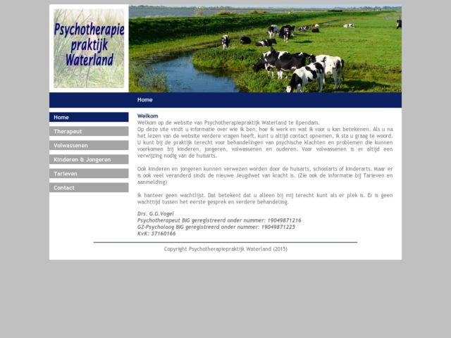 PSYCHOTHERAPIEPRAKTIJKWATERLAND.NL